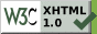 W3C XHTML